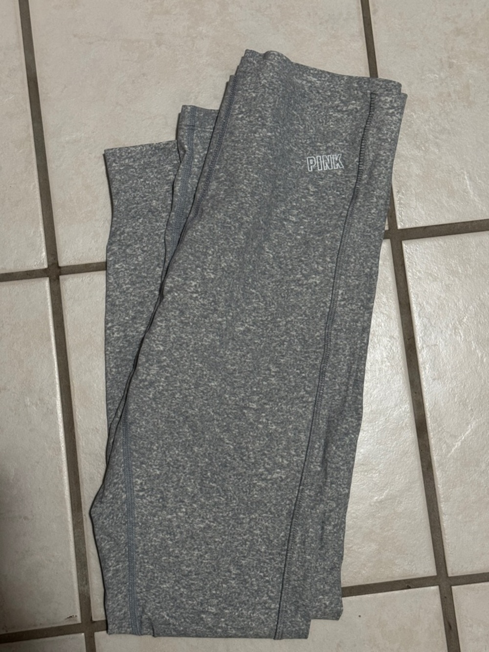 Victoria’s Secret Pink Heather Gray Athleisure Leggings